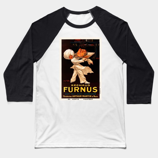 Réchaud Furnus France Vintage Poster 1926 Baseball T-Shirt by vintagetreasure